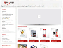 Tablet Screenshot of magnusstudio.hr